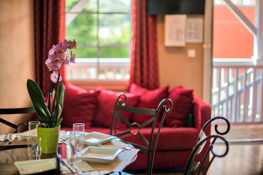 Foto de una habitación de Zenitude Hôtel-Résidences Les Jardins de Lourdes