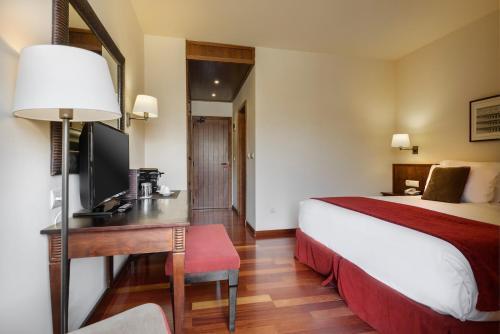 Foto de una habitación de Hotel Saliecho