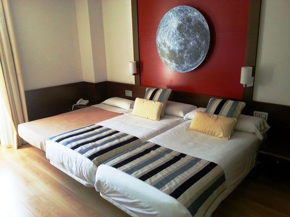 Foto de una habitación de Hotel Vía Gótica