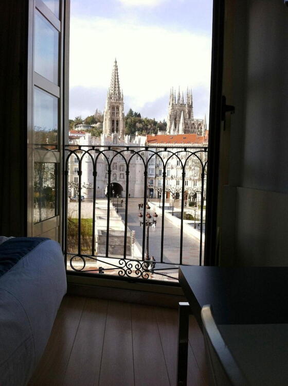 Foto de una habitación de Hotel Vía Gótica