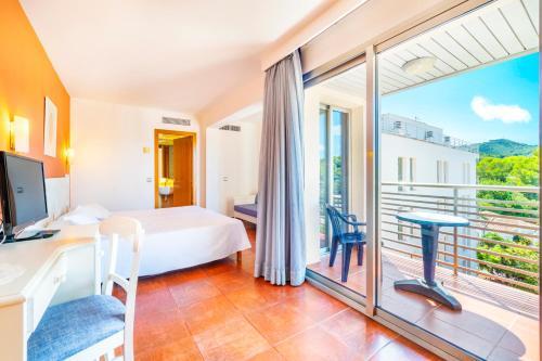 Foto de una habitación de Hotel Na Forana