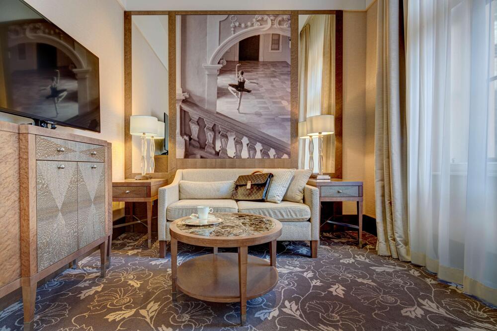 Foto de una habitación de Hotel Anantara Palais Hansen Vienna