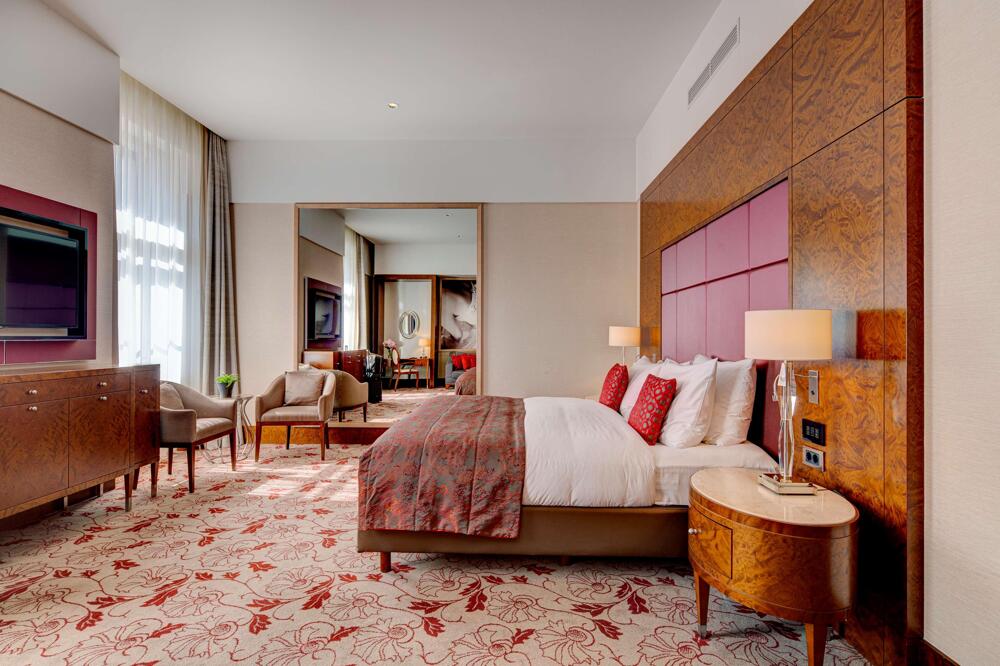 Foto de una habitación de Hotel Anantara Palais Hansen Vienna