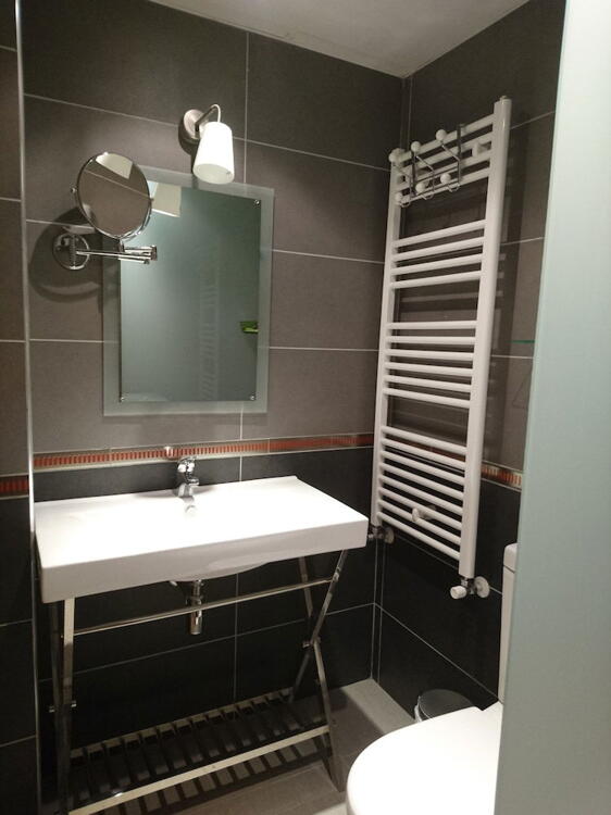 Foto del baño de Aparthotel Les Olimpiades