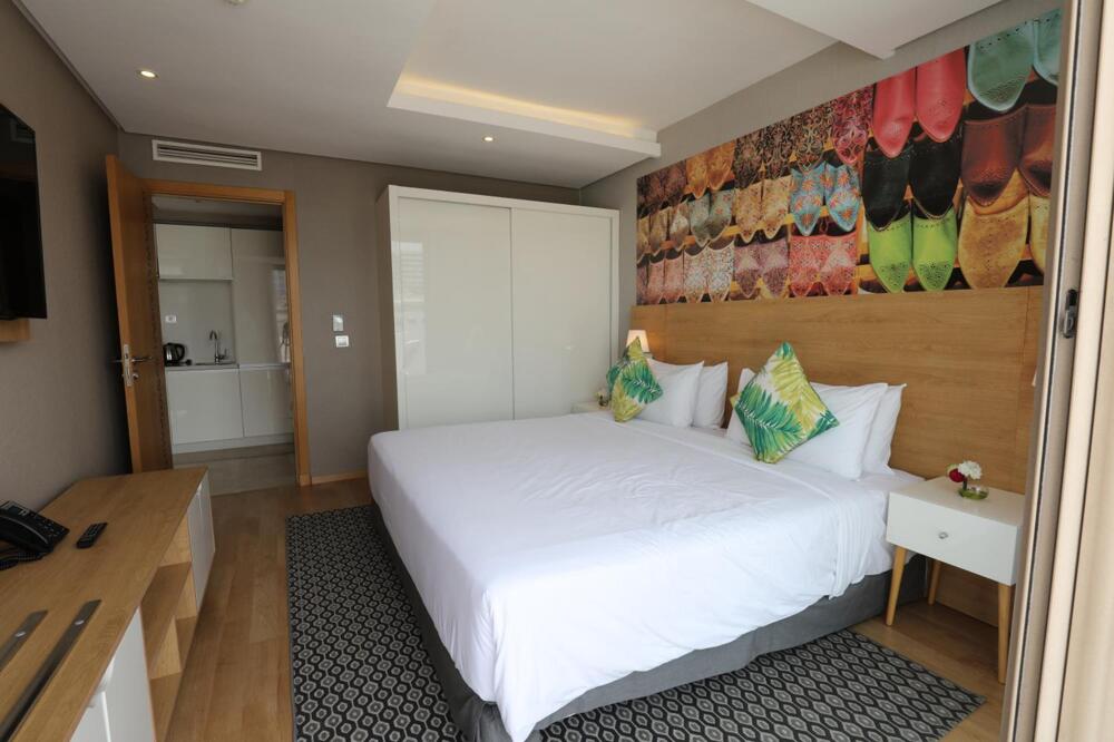 Foto de una habitación de Mid Town Hotel Casablanca