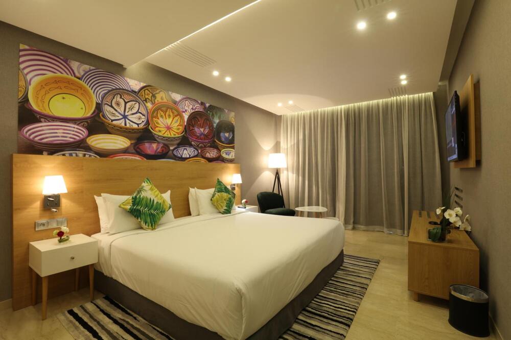 Foto de una habitación de Mid Town Hotel Casablanca
