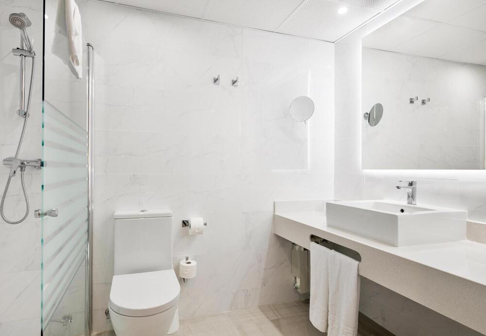 Foto del baño de Hotel Best Da Vinci