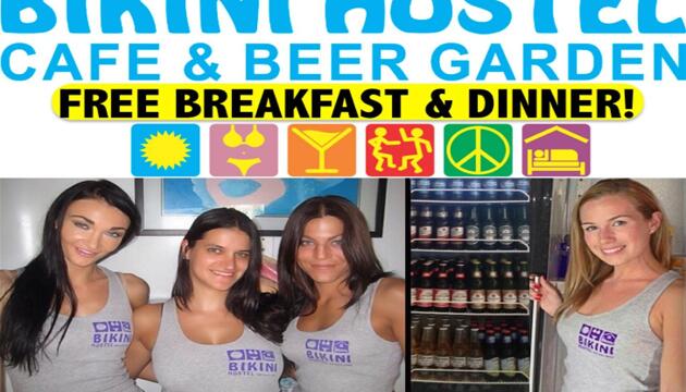Foto de Bikini Hostel, Cafe &amp; Beer Garden
