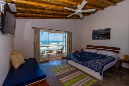 Foto de una habitación de Baja Canoas Hotel