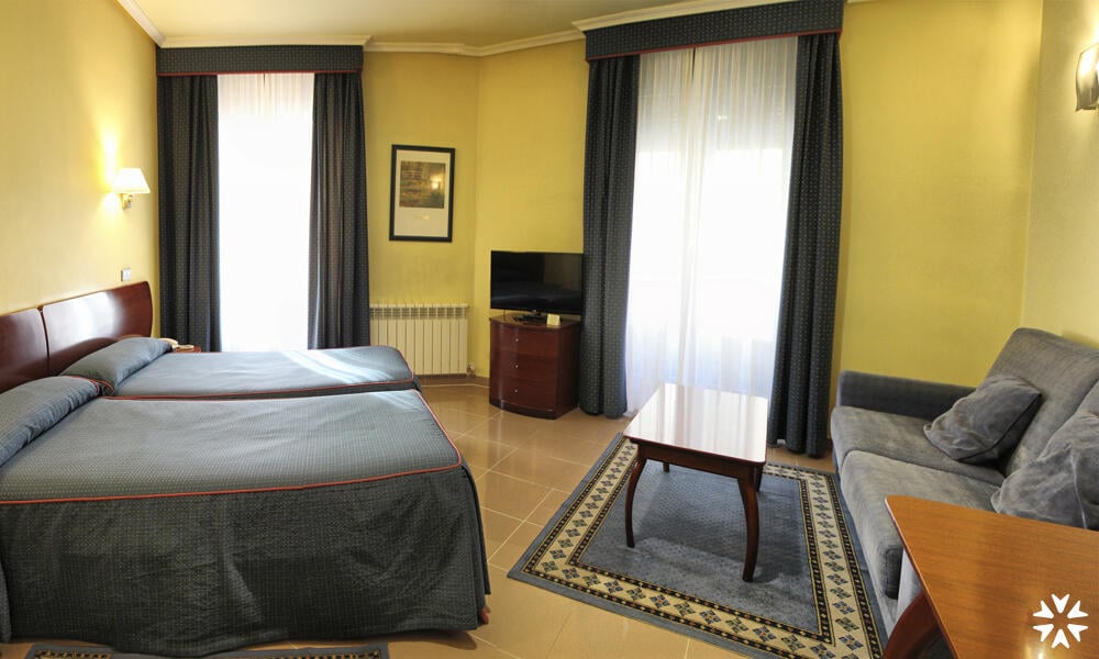 Foto de una habitación de Hotel Las Moradas