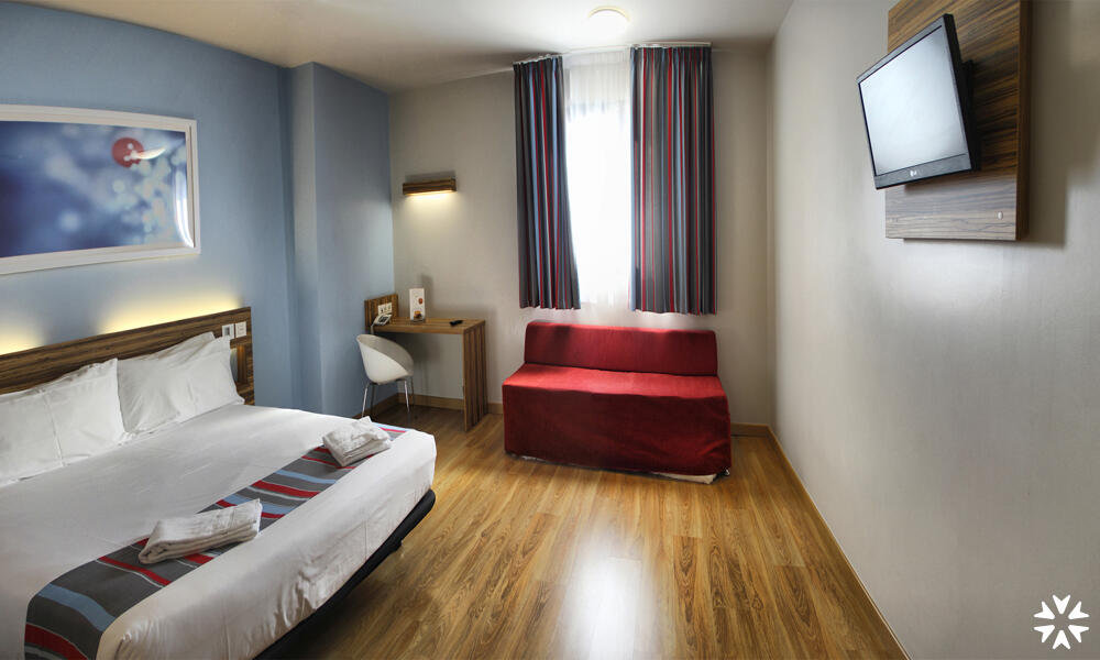Foto de una habitación de Hotel Travelodge Madrid Metropolitano