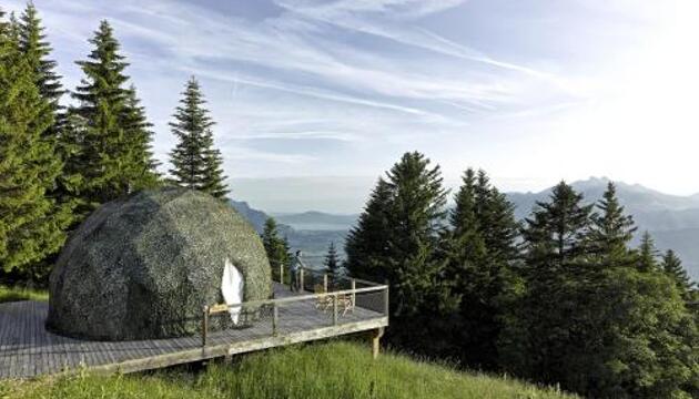 Foto de Whitepod Eco-Luxury Hotel