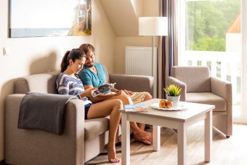 Foto de una habitación de Hotel StrandResort Markgrafenheide