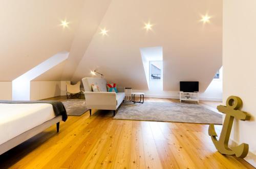 Foto de una habitación de Casas da Baixa - Lighthouse Apartments