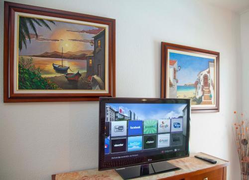 Foto de una habitación de Apartamentos La Galea
