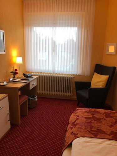 Foto de una habitación de Hotel Pension Villa Holstein