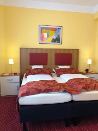 Foto de una habitación de Hotel Pension Villa Holstein