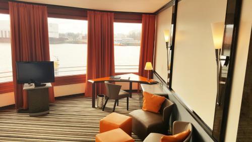 Foto de una habitación de Hotel Strandlust Vegesack