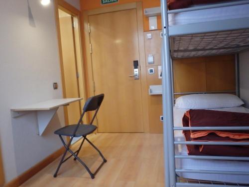 Foto de una habitación de Hostel Burgos