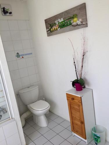 Foto del baño de Bed-and-Breakfast Au Nid de Tillé