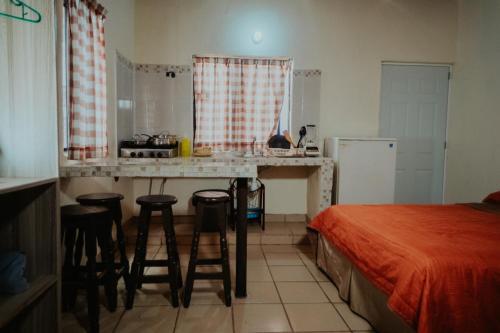 Foto de una habitación de Bungalows Flamingos
