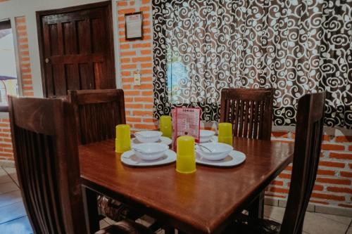 Foto de una habitación de Bungalows Flamingos