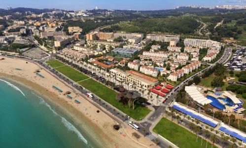 Foto de una habitación de Alquileres Vacacionales Bahia Planet Costa Dorada