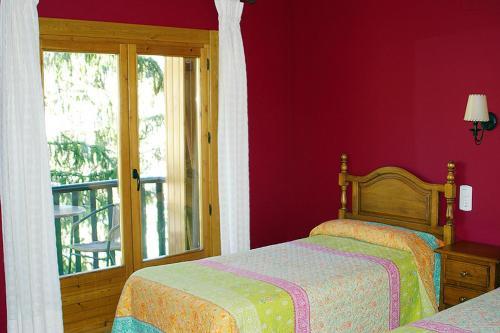 Foto de una habitación de Hosteleria Santa Cruz