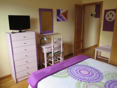 Foto de una habitación de Apartaments El Ribal