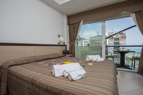Foto de una habitación de Hotel Ambasciatori