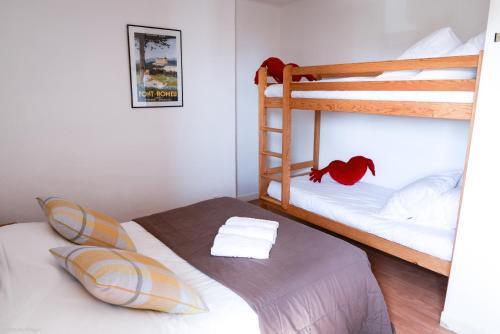 Foto de una habitación de Apartamentos Residence Les Cimes