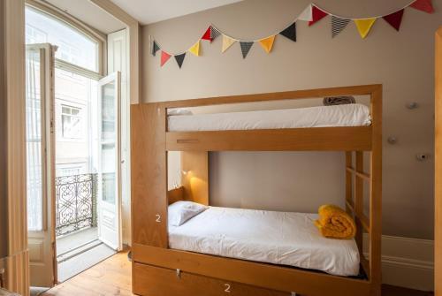 Foto de una habitación de Being Porto Hostel