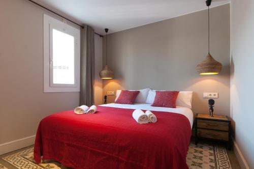 Foto de una habitación de Apartamentos Weflating Suites Sant Antoni Market