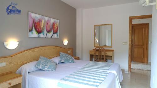Foto de una habitación de Pension Playa Mar Cachadiñas