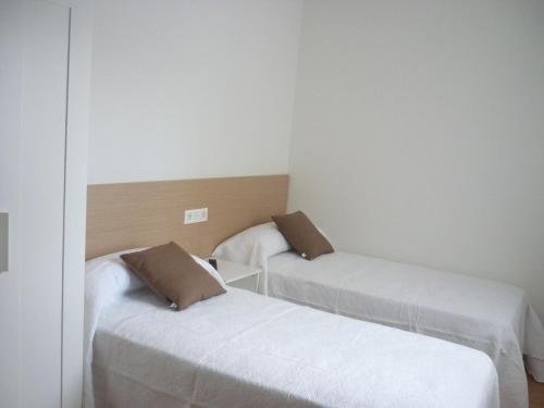 Foto de una habitación de Pensión-Albergue Puente Ribeira