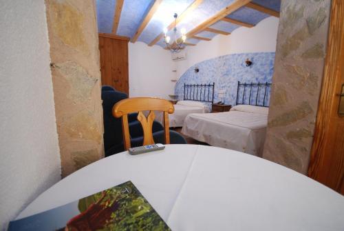 Foto de una habitación de Hotel Hospedería Río Zumeta Spa