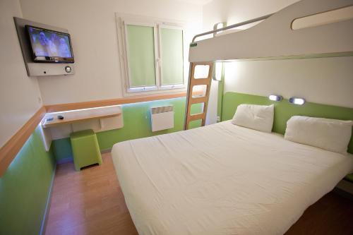 Foto de una habitación de Hotel ibis budget Marne la Vallée