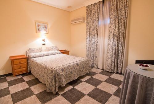 Foto de una habitación de Santa Ana Hostal