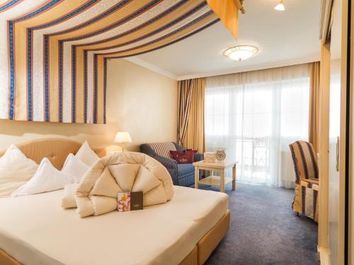 Foto de una habitación de Hotel Alpenhof Superior
