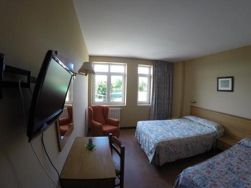Foto de una habitación de Hotel Dunas de Oyambre