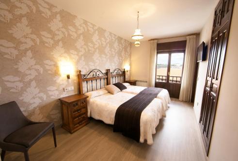 Foto de una habitación de Hotel Quintanares