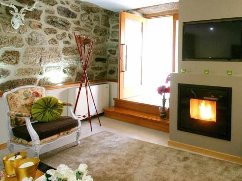 Foto de una habitación de Casa das Pesqueiras