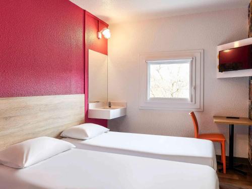 Foto de una habitación de hotelF1 Beauvais