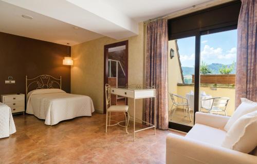 Foto de una habitación de Hotel Restaurant Cal Petit