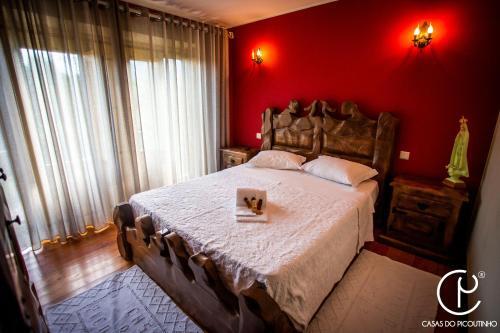 Foto de una habitación de Casas y chalets Casas Rusticas Do Picoutinho