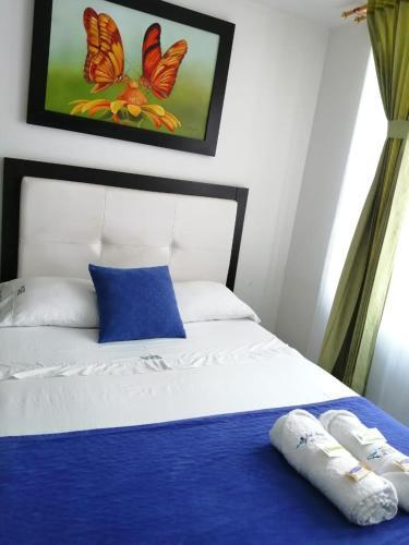 Foto de una habitación de Hotel Azulejo del Llano