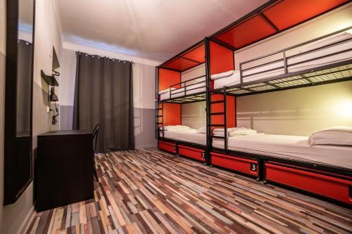 Foto de una habitación de Albergue YellowSquare Rome