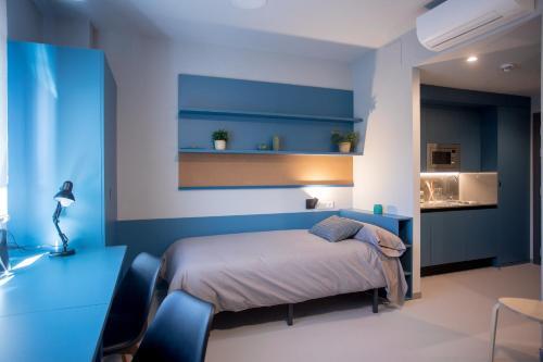 Foto de una habitación de Albergue Residencia Universitaria San Mamés