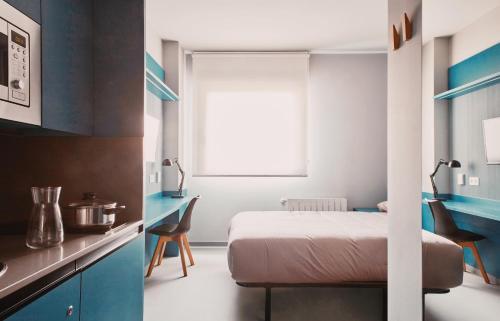 Foto de una habitación de Albergue Residencia Universitaria San Mamés