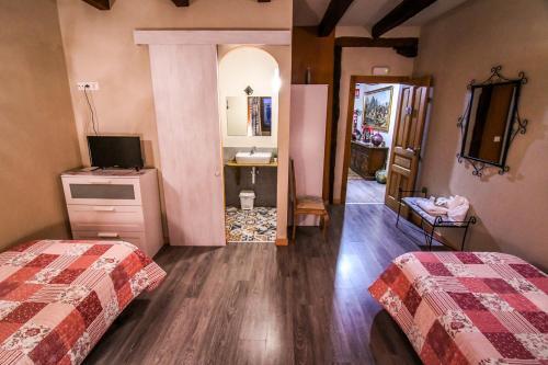 Foto de una habitación de Albergue aCienLeguas
